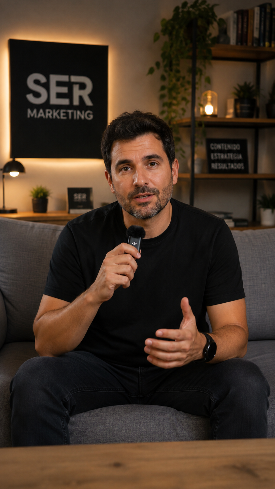Contenido de SER MARKETING hablando a cámara